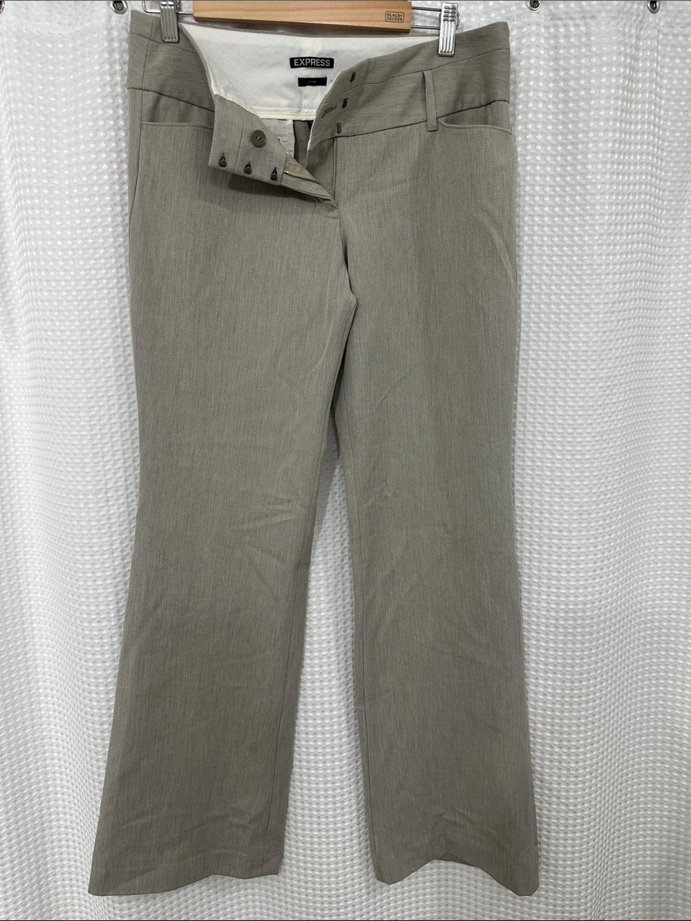 Express Women's Light Taupe Dress Pants